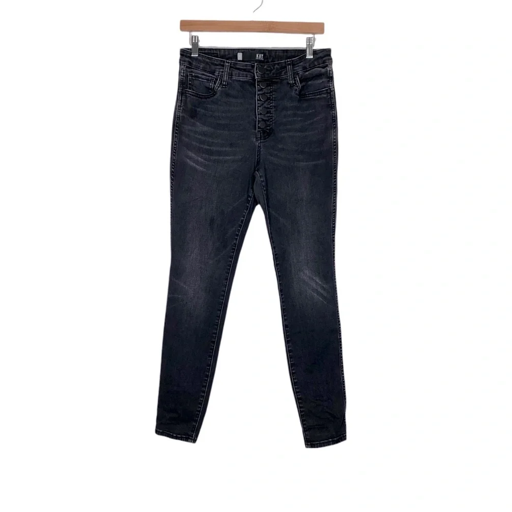 Kut from the Kloth High Rise MIA Fab Ab Skinny Jeans Size 8